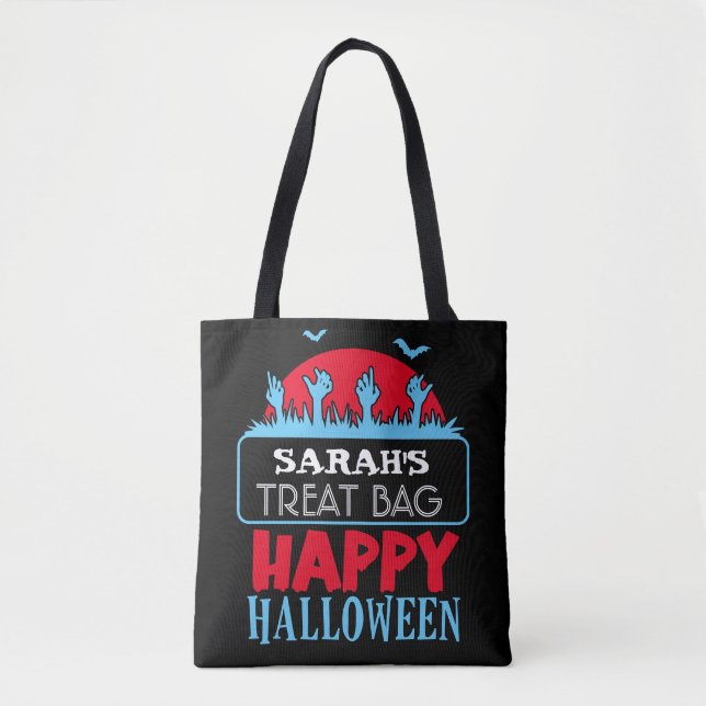 Halloween Candy personnalisé et Sac fourre-tout de (Devant)