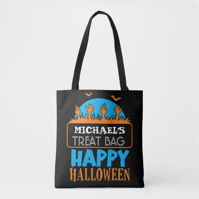 Halloween Candy personnalisé et Sac fourre-tout de (Devant)
