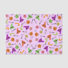 Halloween Candy Pumpkins & Hexenhats 3 Gewebe Seidenpapier