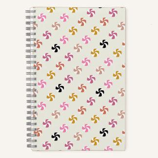Halloween Candy Spiral Notebook Notizbuch