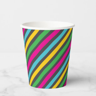 Halloween Candy Striping Niedlich Fun individuell Pappbecher