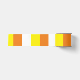 Halloween Candy Yellow, Orange und White Ribbon Ripsband
