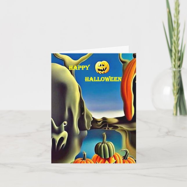 Halloween Card 5 Karte (Vorderseite)