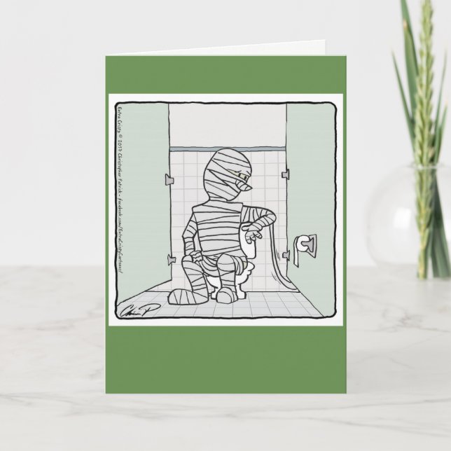 Halloween Card: Mama Karte (Vorderseite)