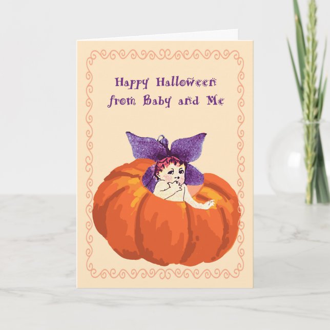 Halloween Card von Baby & Me Karte (Vorderseite)