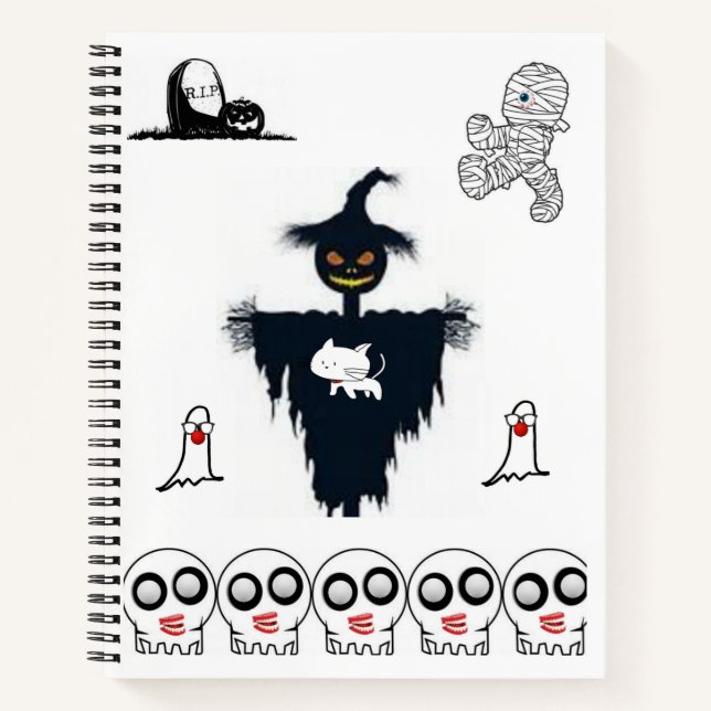 Halloween Carnet spirale (Devant)