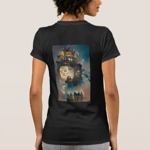 Halloween Castle, glückliches Halloween, Trick ode T-Shirt