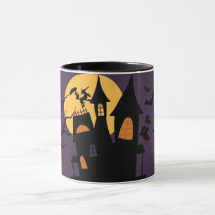 Halloween Castle Tasse - Magische Nachtszene