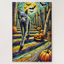 Halloween Cat 1000 Piece Puzzle