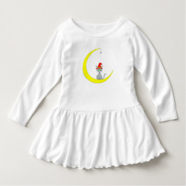 Halloween Cat and Moon Kleinkind T-shirt