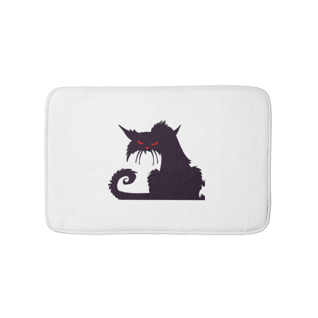 Halloween Cat Badematte (Vorderseite)