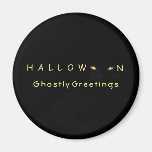 Halloween Cat Eyes Magnet