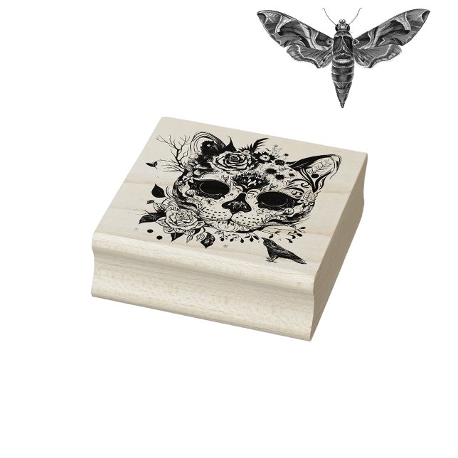 Halloween Cat Gummistempel (Von Creator hochgeladen)