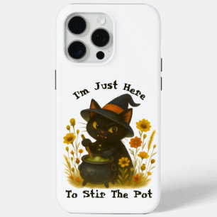 Halloween Cat - Ich bin nur hier, um den Pot zu um Case-Mate iPhone Hülle