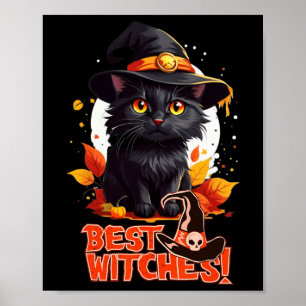Halloween Cat Lovers Funny Spooky Halloween Beängs Poster
