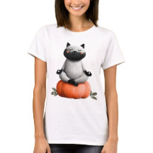 Halloween Cat on Pumpkin Design