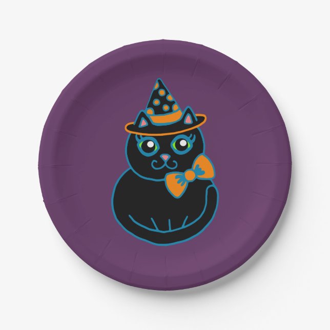 Halloween Cat Paper Teller (Vorderseite)