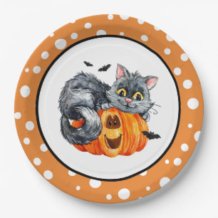 Halloween Cat Paper Teller