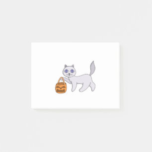 Halloween Cat Post-it Klebezettel