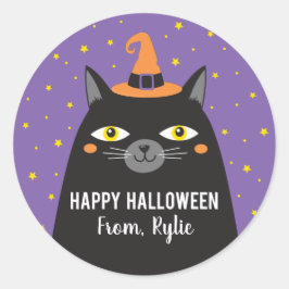 Halloween Cat Sticker