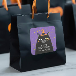 Halloween Cat Sticker