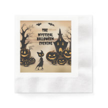 Halloween Cat und Spuk Haus