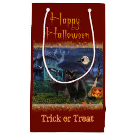 Halloween Cats Geschenktasche Kleine Geschenktüte