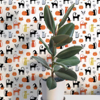 Halloween Cats Pattern
