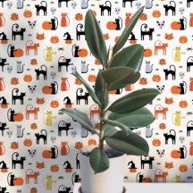 Halloween Cats Pattern