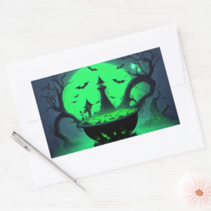 Halloween Cauldron Sticker