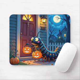 Halloween Centipede Trick oder Behandlung Mousepad