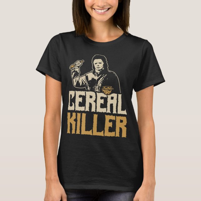 Halloween Cereal Killer Horror Shirt Serieller Kil (Vorderseite)