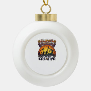 Halloween Chance Wirklich Kreative Hexe Tre Keramik Kugel-Ornament