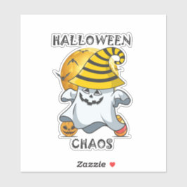 Halloween Chaos Aufkleber