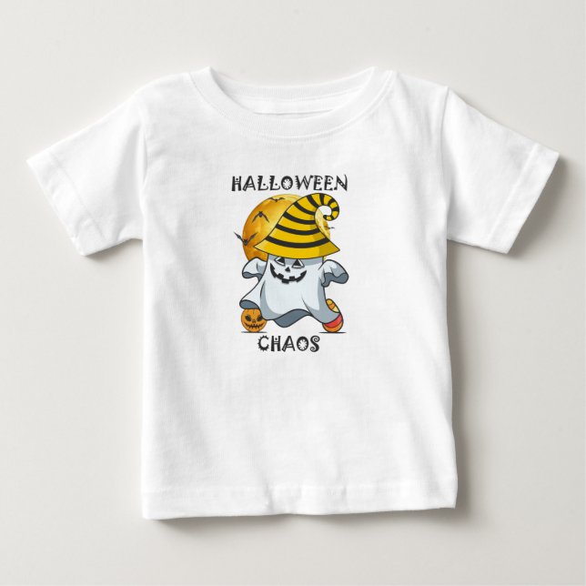 Halloween Chaos Baby T-shirt (Vorderseite)