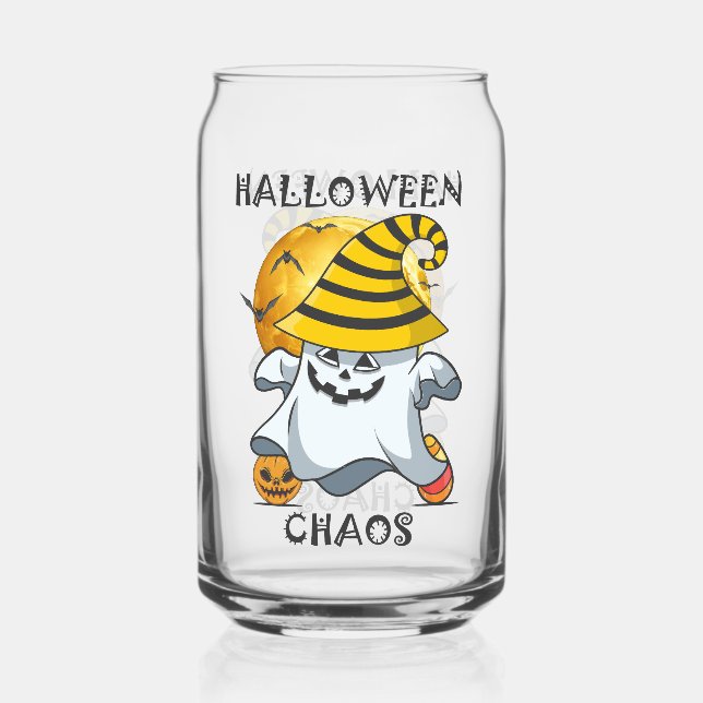 Halloween Chaos Dosenglas (Rückseite)