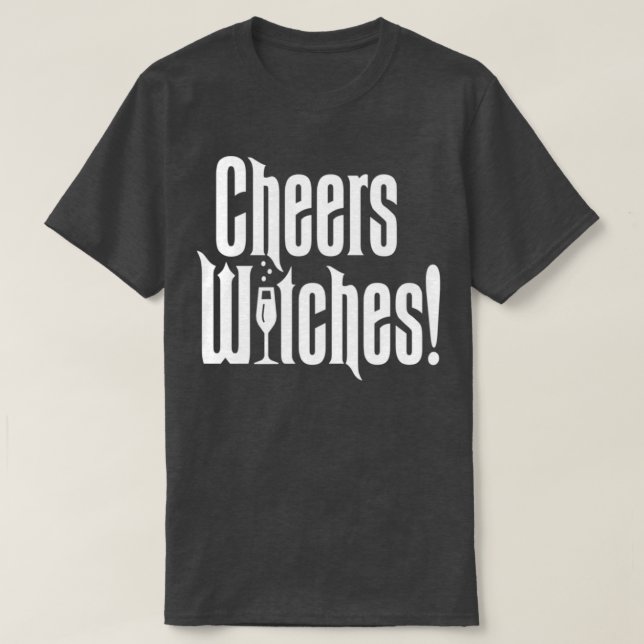 Halloween Cheers Hexen T-Shirt (Design vorne)