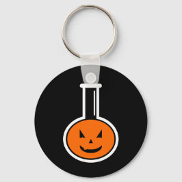Halloween Chemistry Pumpkin Schlüsselanhänger