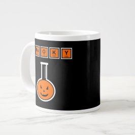 Halloween Chemistry Spooky Pumpkin Jumbo-Tasse