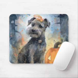 Halloween Chesapeake Bay Terrier mit Pumpkins Mousepad