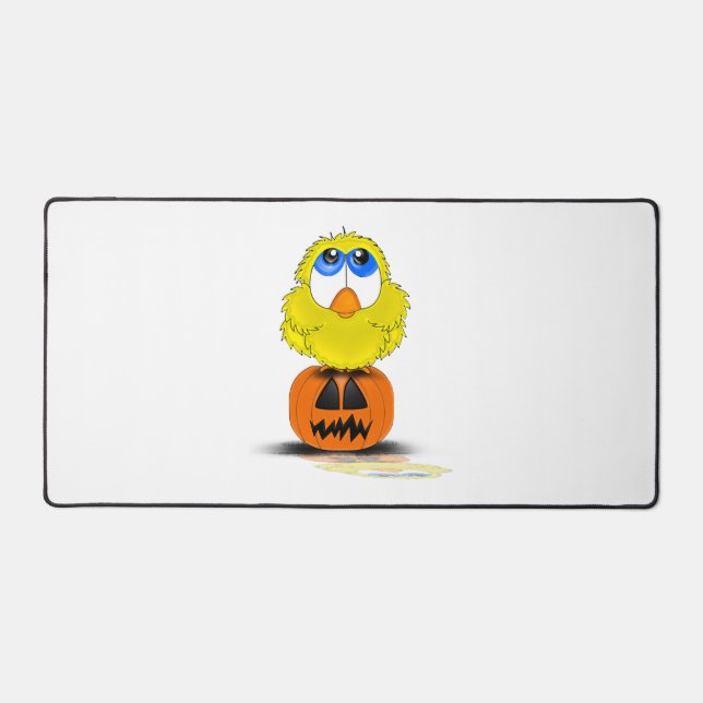 Halloween Chicken Schreibtischunterlage (Vorderseite)