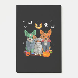 Halloween Chihuahua Hund Hexe Niedliche Geschenkgu Post-it Klebezettel