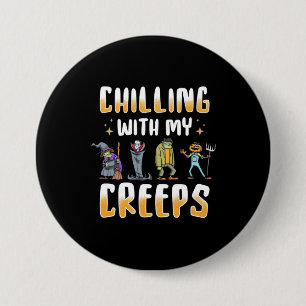 Halloween Chilling mit Creeps Button