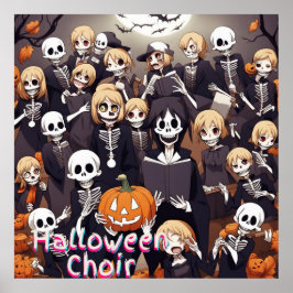 Halloween Choir Poster