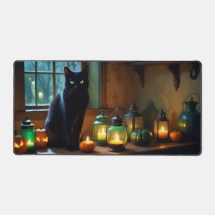 Halloween Citrouille Chat mignonne Éffrayante Fest
