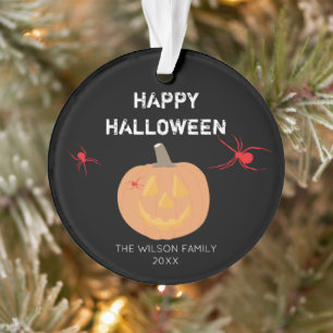 Halloween Citrouille Famille et année