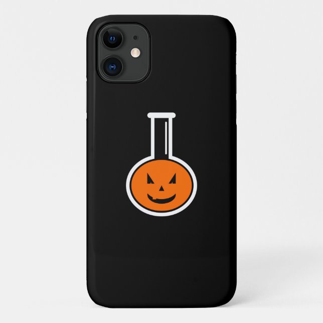 Halloween Citrouille iPhone 11 Coque (Dos)