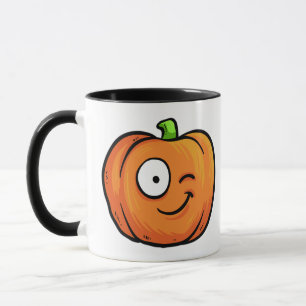 Halloween Citrouille nom personnalisé tasses 2