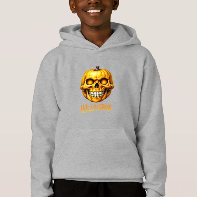 HALLOWEEN CITROUILLE SKULL (Devant)