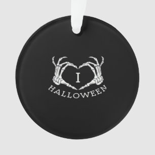 Halloween! Classic - Skelettfächer Herz Ornament